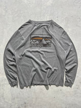 Patagonia Spell Out Long Sleeve T Shirt (L)