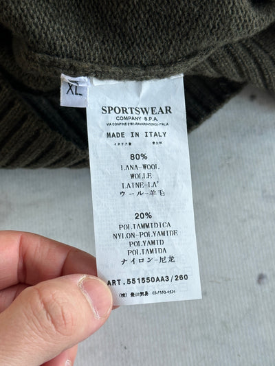 AW/11 Stone Island Wool Crewneck knit Jumper (L)