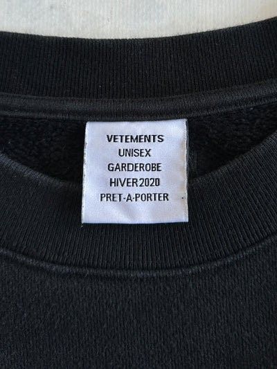 Vetements Heavyweight Crewneck Sweatshirt (M/L)