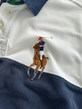 Ralph Lauren Big Logo Colour Block Polo Shirt (XL)