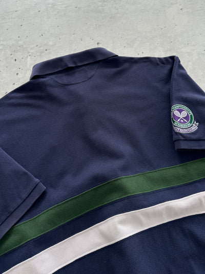Ralph Lauren Wimbledon Stripe Polo Shirt (XL)