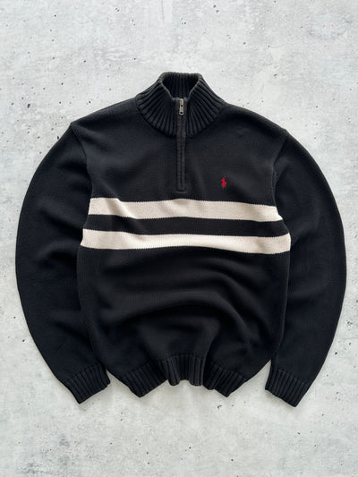 Ralph Lauren 1/4 Zip Chunky Knit Jumper (S)
