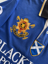 90's Ralph Lauren Scotland blackwatch polo team Shirt (M)