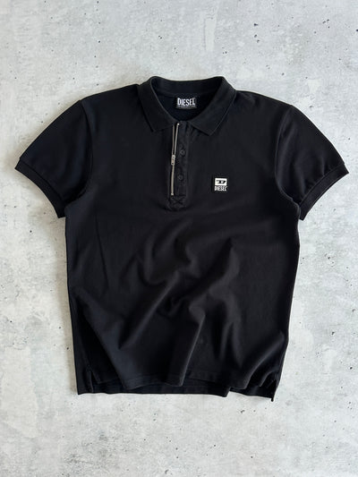 Diesel 1/4 Zip Polo Shirt (M)
