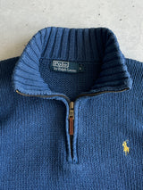 Ralph Lauren 1/4 Zip Pullover Knit Jumper (S)