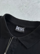 Diesel 1/4 Zip Polo Shirt (M)