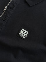 Diesel 1/4 Zip Polo Shirt (M)