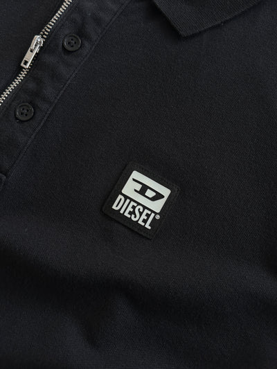 Diesel 1/4 Zip Polo Shirt (M)