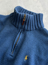 Ralph Lauren 1/4 Zip Pullover Knit Jumper (S)
