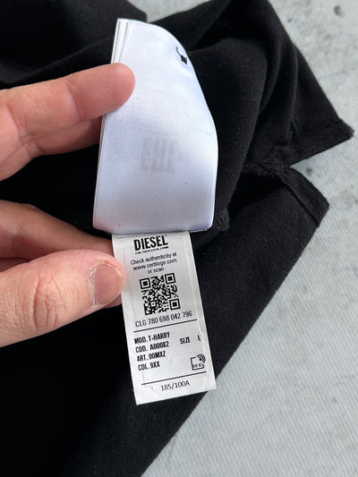 Diesel 1/4 Zip Polo Shirt (M)