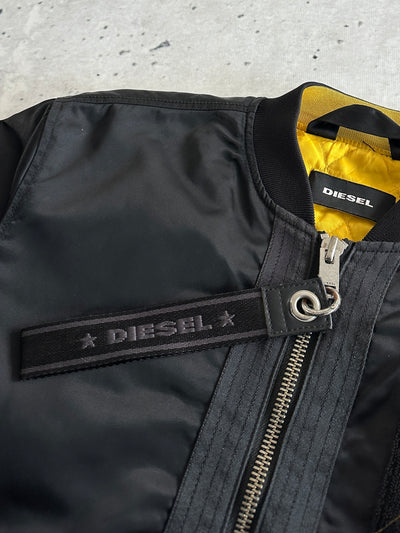 Diesel MA-1 Zip Up Bomber Jacket (S)