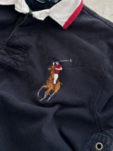 Ralph Lauren big logo Heavyweight Rugby Shirt (L)