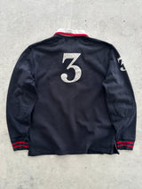 Ralph Lauren big logo Heavyweight Rugby Shirt (L)