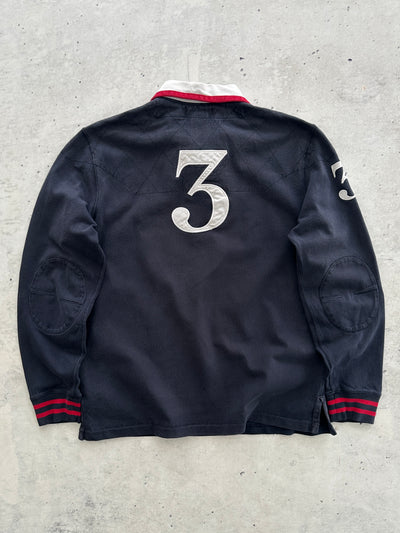 Ralph Lauren big logo Heavyweight Rugby Shirt (L)