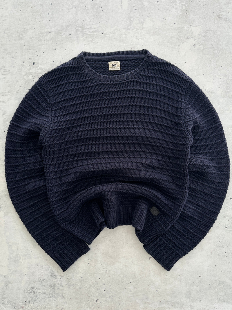 90's Lee Chunky wool Crewneck Knit Jumper (S)