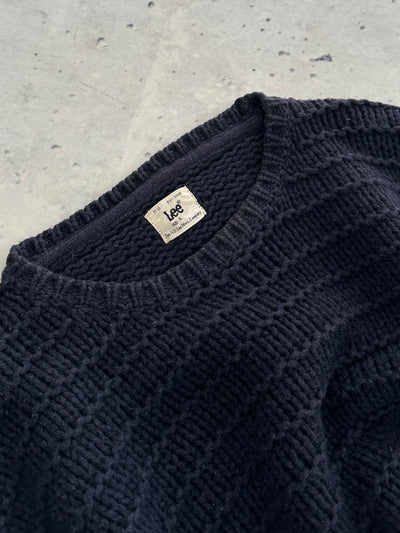 90's Lee Chunky wool Crewneck Knit Jumper (S)