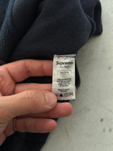 SS/18 Supreme Cord Collegiate Logo Heavyweight Hoodie (S)