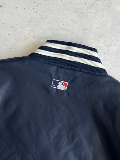90's NY Yankees Button Up Varsity Jacket (XXL)