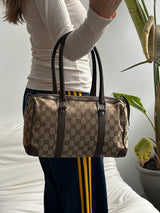 Vintage Gucci GG Canvas Mini Boston Bag (One Size)