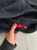 SS/18 Supreme Cord Collegiate Logo Heavyweight Hoodie (S)