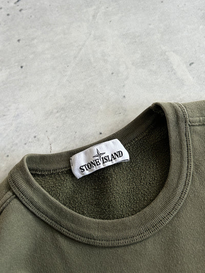 AW/19 Stone Island Heavyweight Front Pocket Sweatshirt (M)