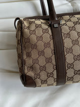 Vintage Gucci GG Canvas Mini Boston Bag (One Size)