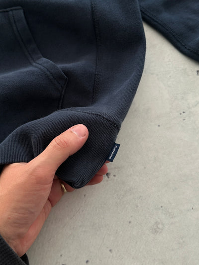 SS/18 Supreme Cord Collegiate Logo Heavyweight Hoodie (L)