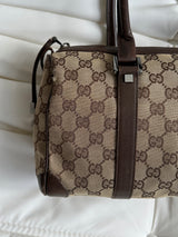 Vintage Gucci GG Canvas Mini Boston Bag (One Size)