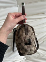 Vintage Gucci GG Canvas Mini Boston Bag (One Size)