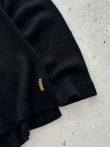 00's Armani Jeans 1/4 Zip Pullover Wool Knit Jumper (L)