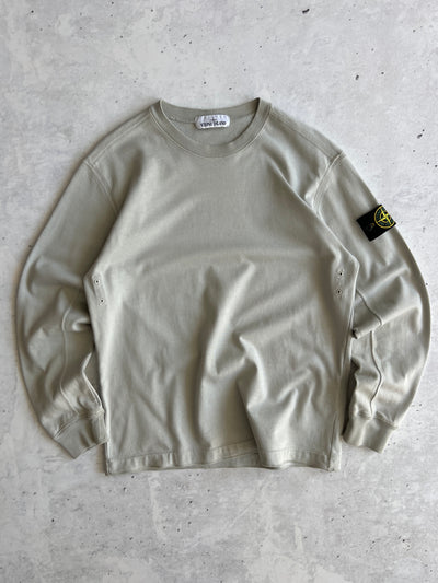 AW/19 Stone Island Lightweight Crewneck Sweatshirt (S)
