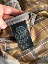 Barbour Ashby Quilted Corduroy Collar Zip Up Jacket (L)