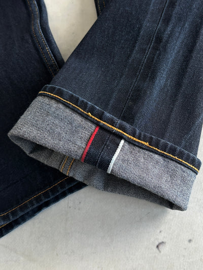 Evisu Gull Wing Kamon Appliqué Denim Jeans (W34 x L34)