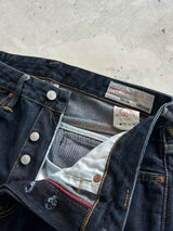 Evisu Gull Wing Kamon Appliqué Denim Jeans (W34 x L34)