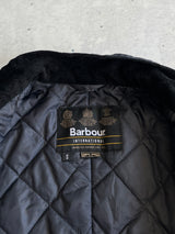 Barbour International Duke Zip Up Wax Jacket (S)