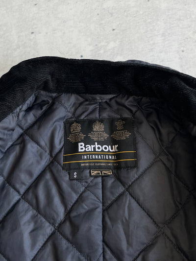 Barbour International Duke Zip Up Wax Jacket (S)