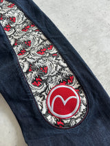 Evisu Gull Wing Kamon Appliqué Denim Jeans (W34 x L34)