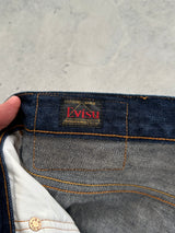00's Evisu Patchwork selvedge Denim Shorts (W34)