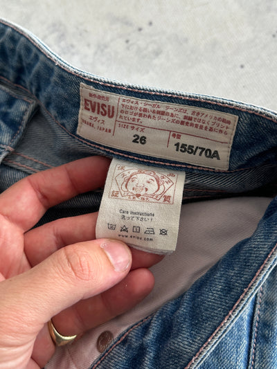 Evisu Women's diacock denim Jeans (W30 x L27)