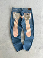 Evisu Women's diacock denim Jeans (W30 x L27)