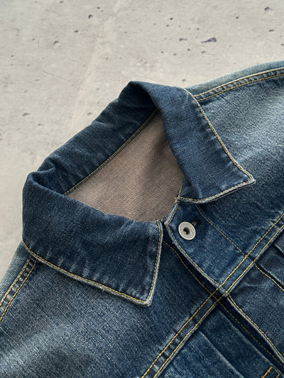 00's Evisu selvedge Denim type-2 Jacket (S)