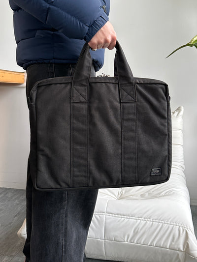 Porter Yoshida & Co. Denim Briefcase / Laptop Bag (One Size)