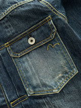 00's Evisu selvedge Denim type-2 Jacket (S)