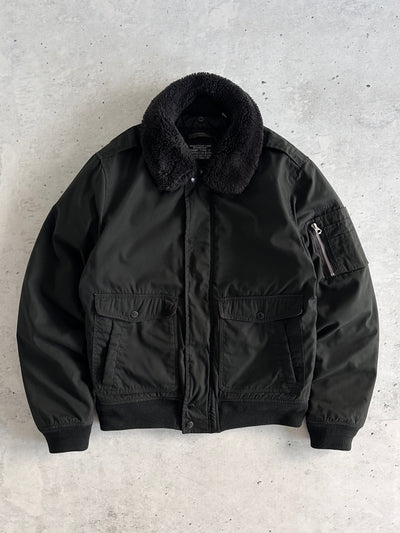 Schott NYC CWU Zip Up Bomber Jacket (M)