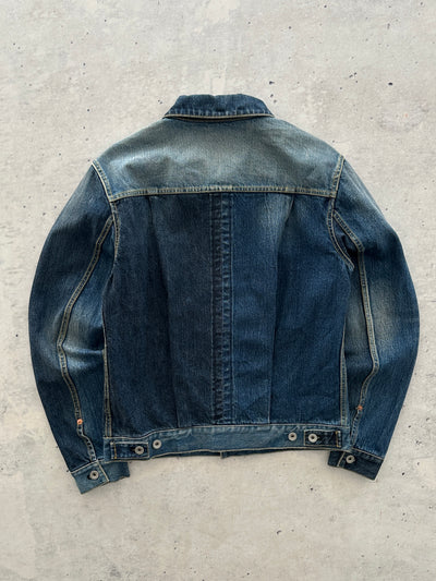 00's Evisu selvedge Denim type-2 Jacket (S)