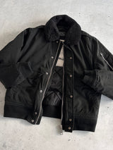 Schott NYC CWU Zip Up Bomber Jacket (M)
