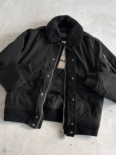 Schott NYC CWU Zip Up Bomber Jacket (M)