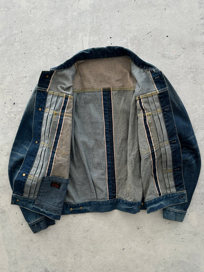 00's Evisu selvedge Denim type-2 Jacket (S)