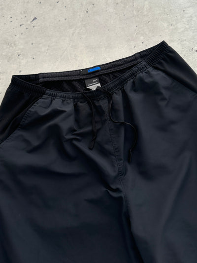 00's Nike Swoosh mesh vent panelled baggy Track Pants (L)