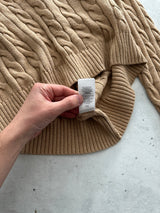 Ralph Lauren Cable Knit Crewneck Jumper (L)